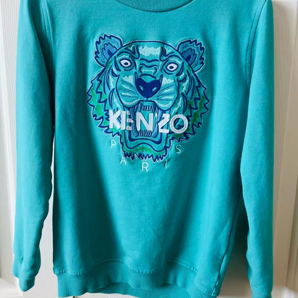 Kenzo Turquoise Kids Top